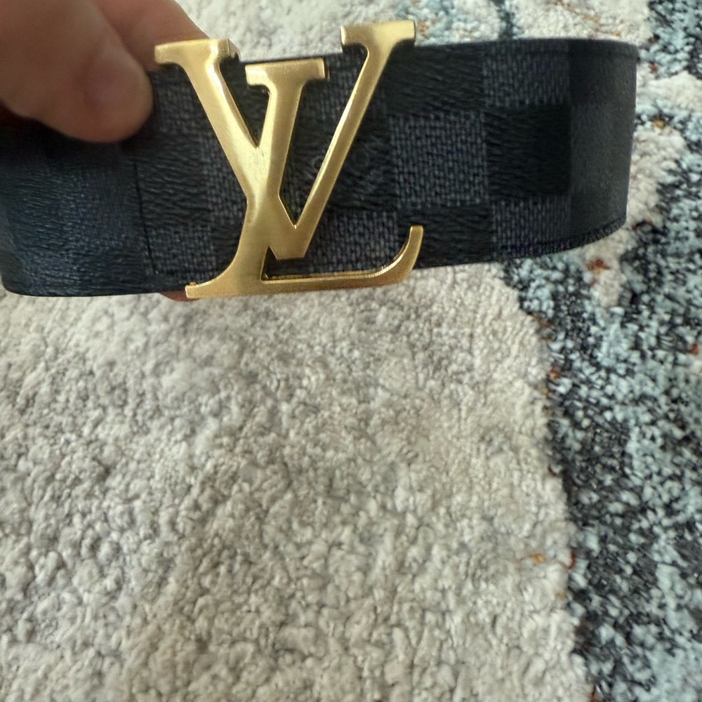 Men’s Louis Vuitton Black Belt